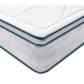 White knit-fabric king size bed mattresses pack in-a-box